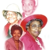 Mrs James Annis Land Memorial Portrait