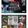 TGIFriday's 4x6 flyer for ESPN's Monday Night Football