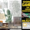 Majestic Tile Z-fold brochure layout