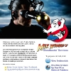 Max Nomad's Ghostbustin' Services Ad